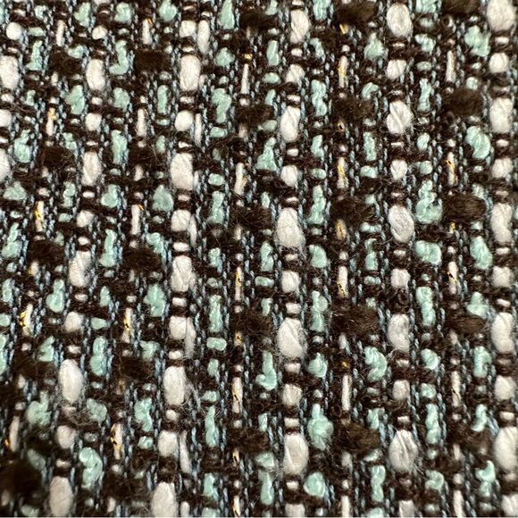 TAHARI ASL TWEED WOOL LONG SLEEVE LACE TRIM BLAZER 6P‎ - Picture 10 of 12